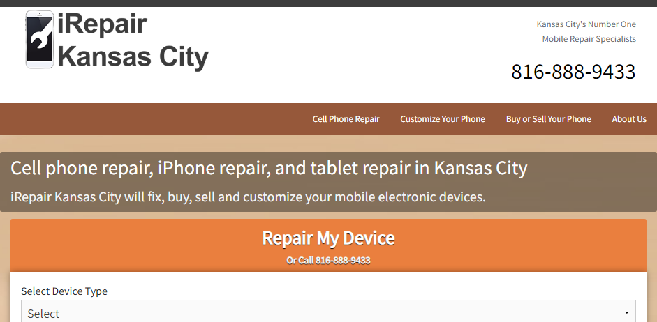 Known Cell Phone Repair in Kansas City