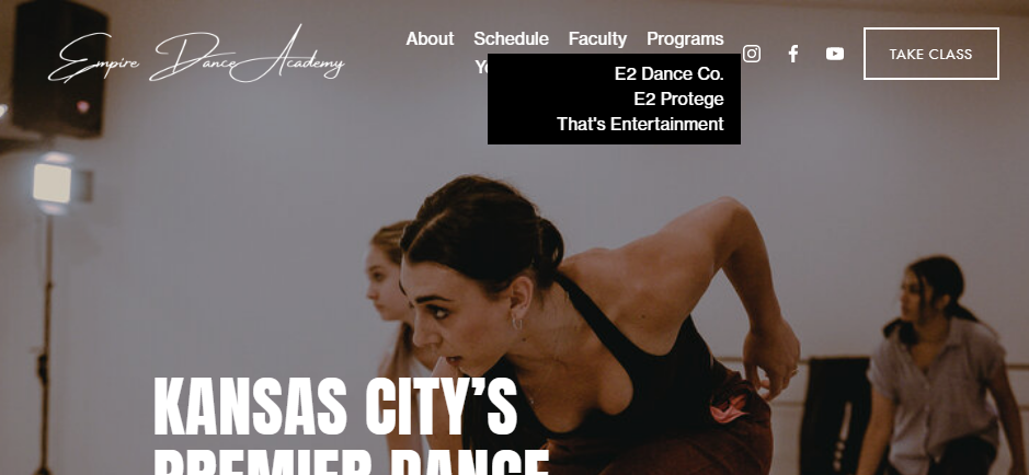 Known Dance Schools in Kansas City