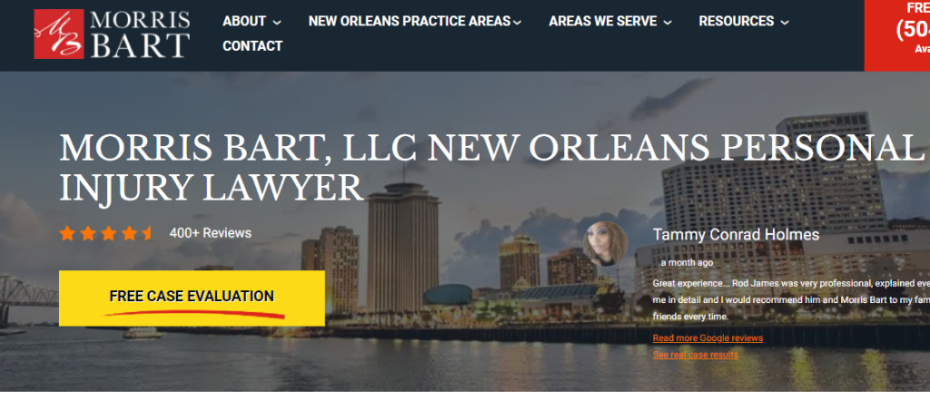 professional Personal Injury Attorneys in New Orleans, LA