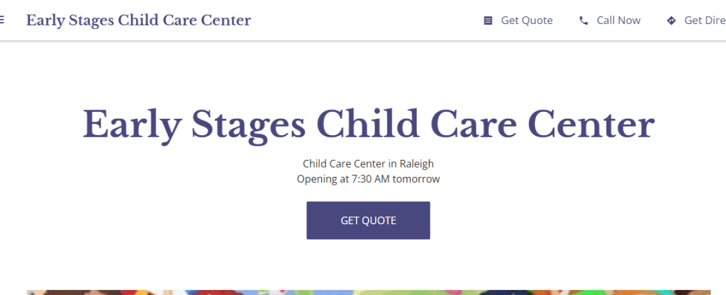 comprehensive Child Care Centres in Raleigh, NC
