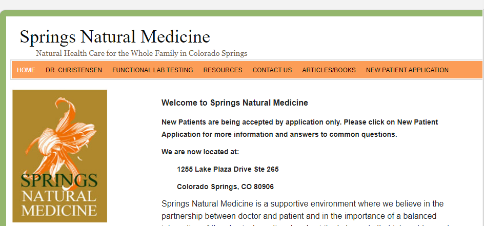 Reliable Naturopathy in Colorado Springs