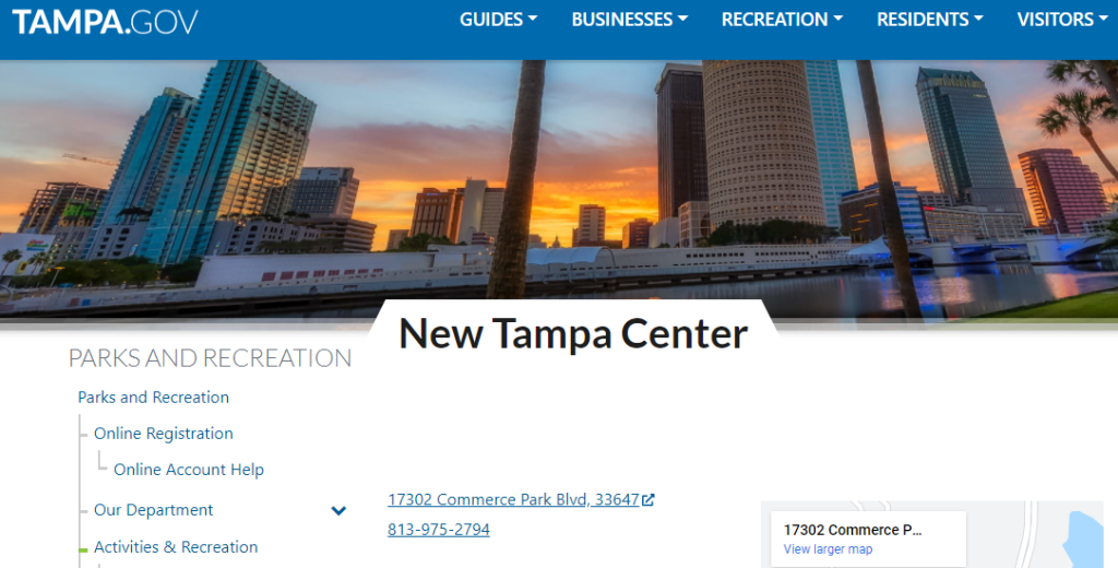 protected Leisure Centres in Tampa, FL