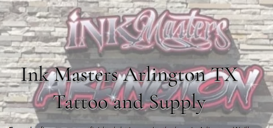 Excellent Tattoo Artists in Arlington
