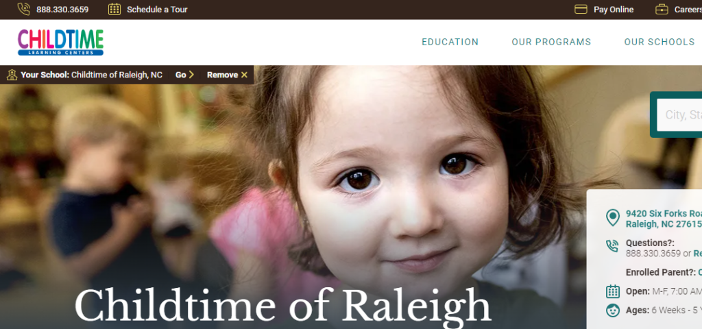 caring Child Care Centres in Raleigh, NC