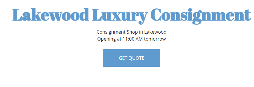 Lakewood Luxury Consignment