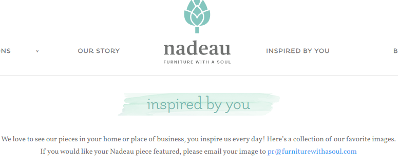 Nadeau - Furniture With a Soul