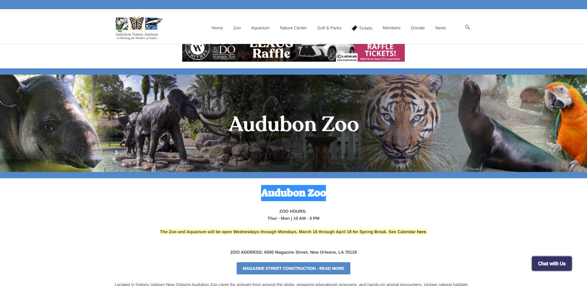 5 Best Aquariums/Zoos in New Orleans, LA