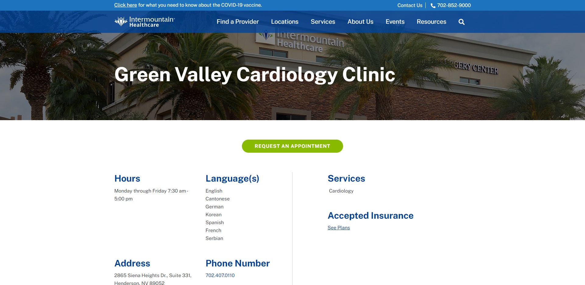 The Best Cardiologists in Henderson, NV