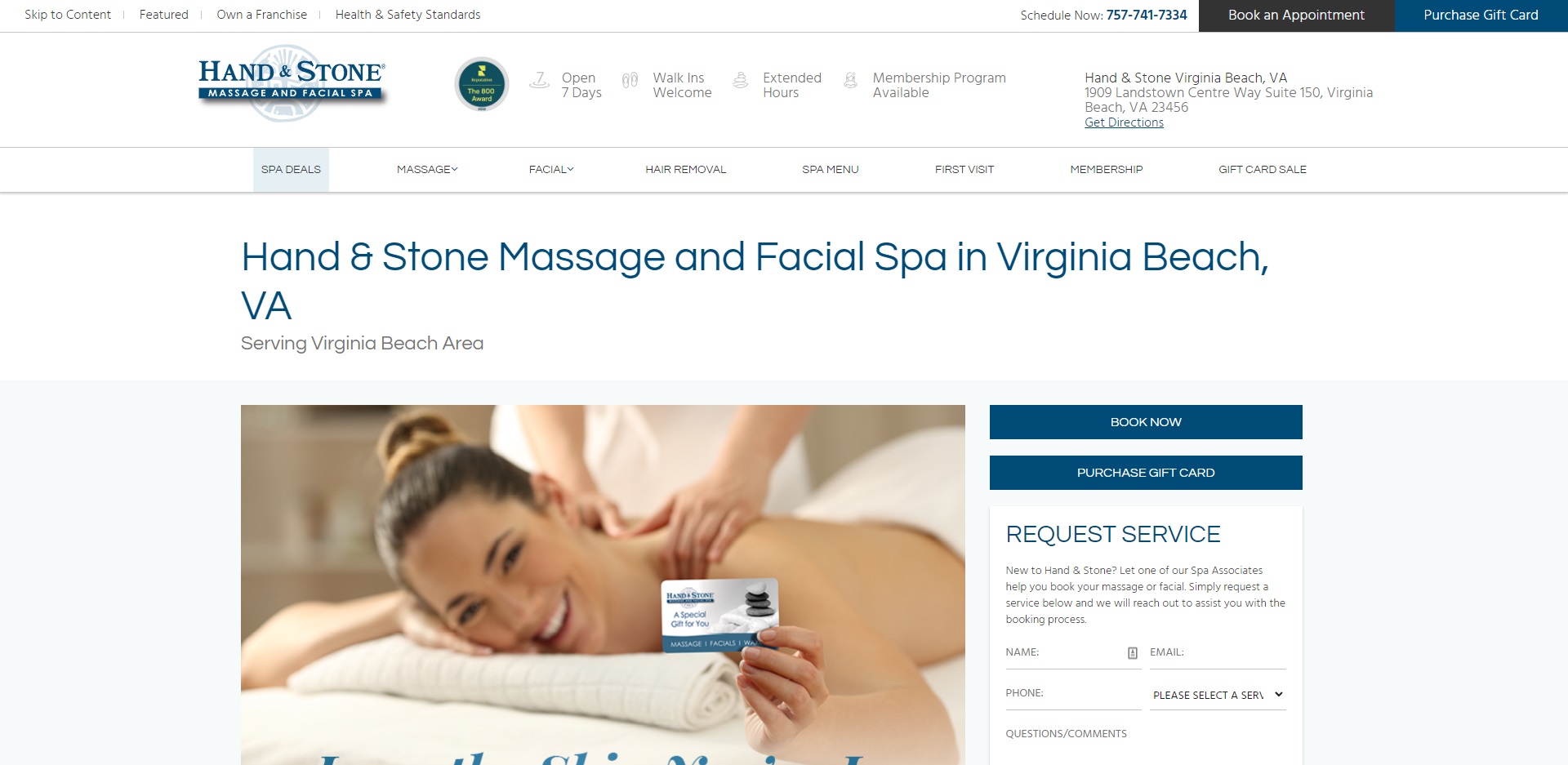 Virginia Beach, VA's Best Massage Therapy