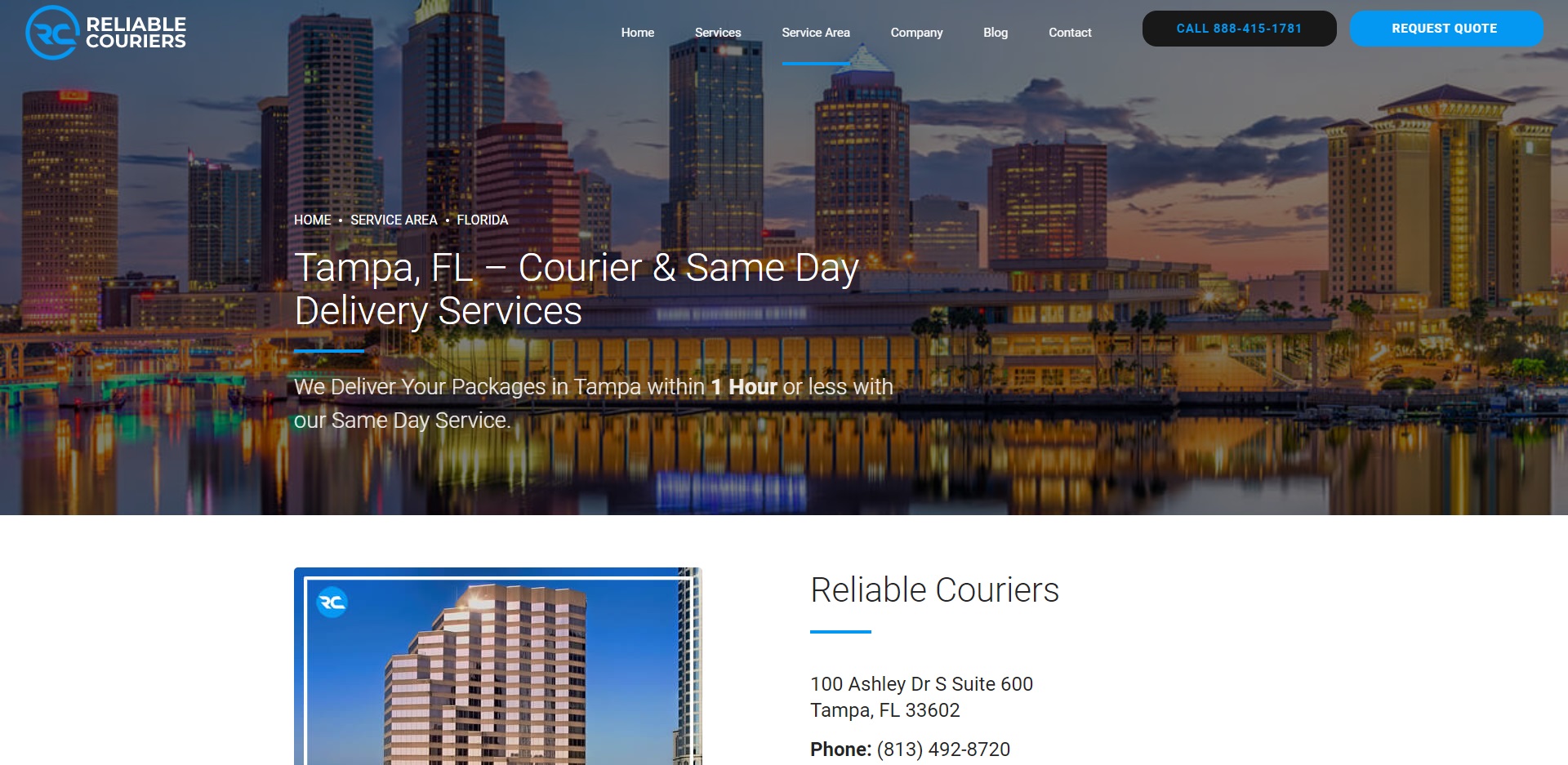 Tampa, FL's Best Couriers