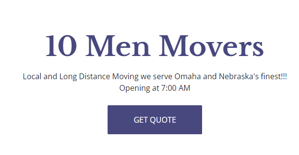 10 Men Movers