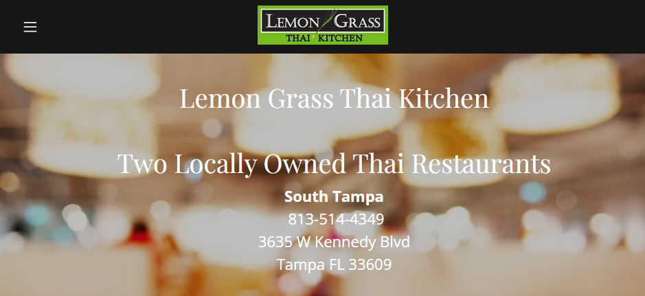 Excellent Thai Restaurants in Tampa