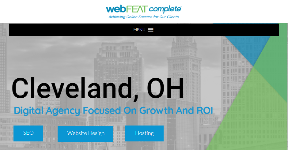 Excellent web hosting in Cleveland
