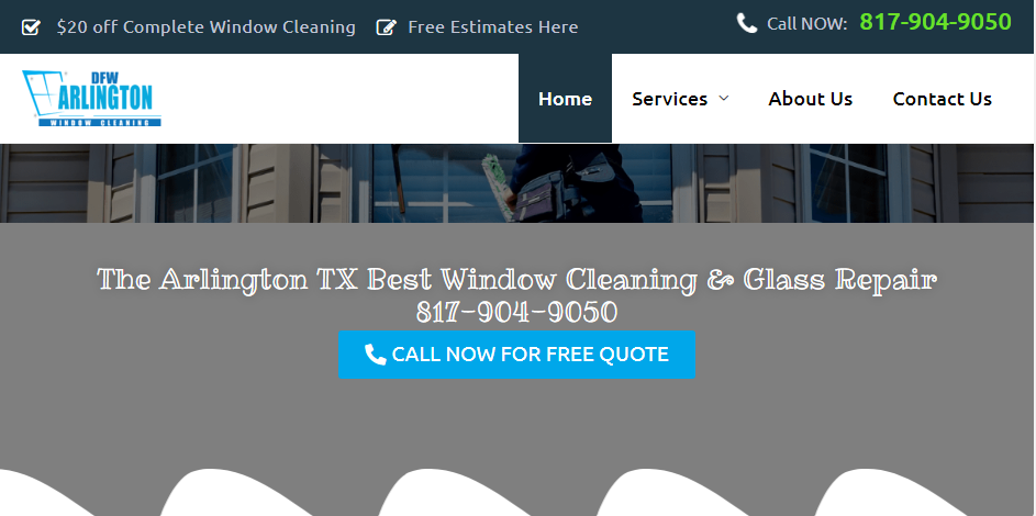 Reliable Window Cleaners in Arlington