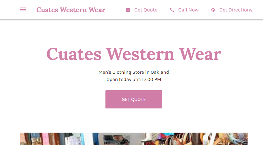unique Men's Clothing in Oakland, CA