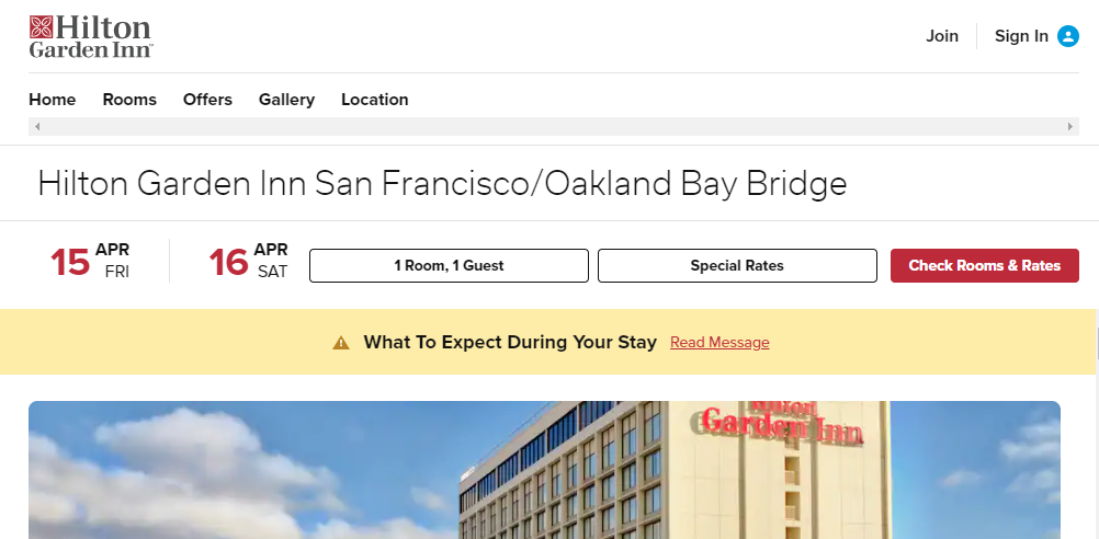 accommodating Hotels in Oakland, CA