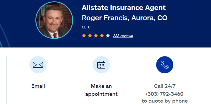 Allstate Insurance Agent: Roger Francis