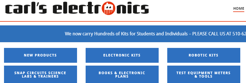 Carl's Electronics - Online Store Only