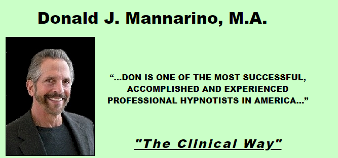 Don Mannarino Positive Hypnosis