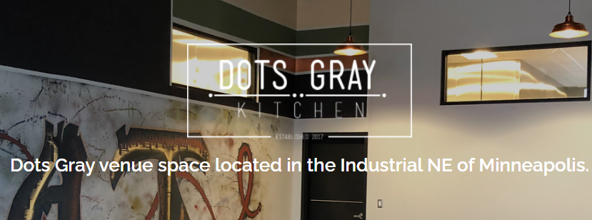 Dots Gray Kitchen