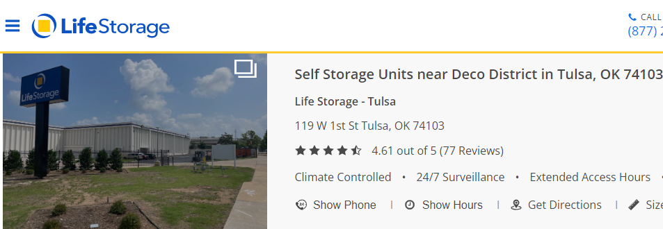 Life Storage - Tulsa