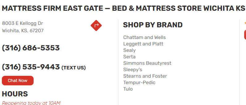 Mattress Firm East Gate