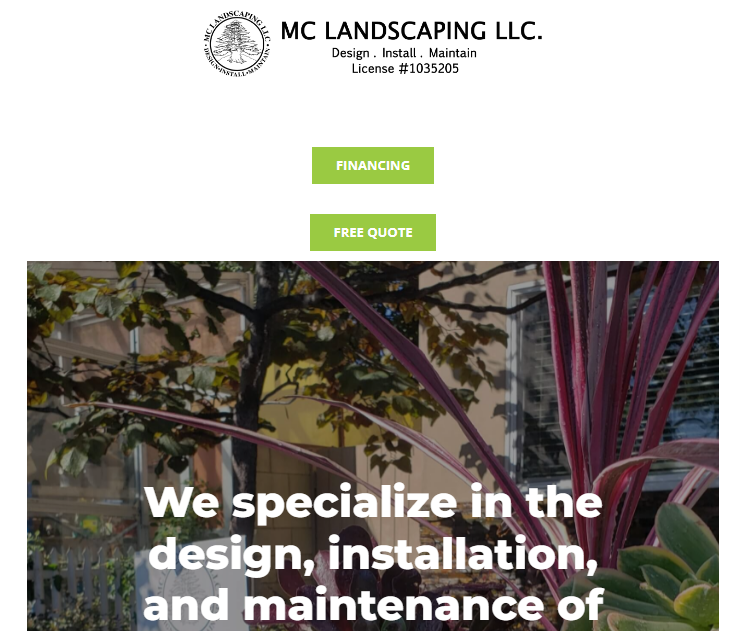 MC Landscaping LLC  Long Beach, CA