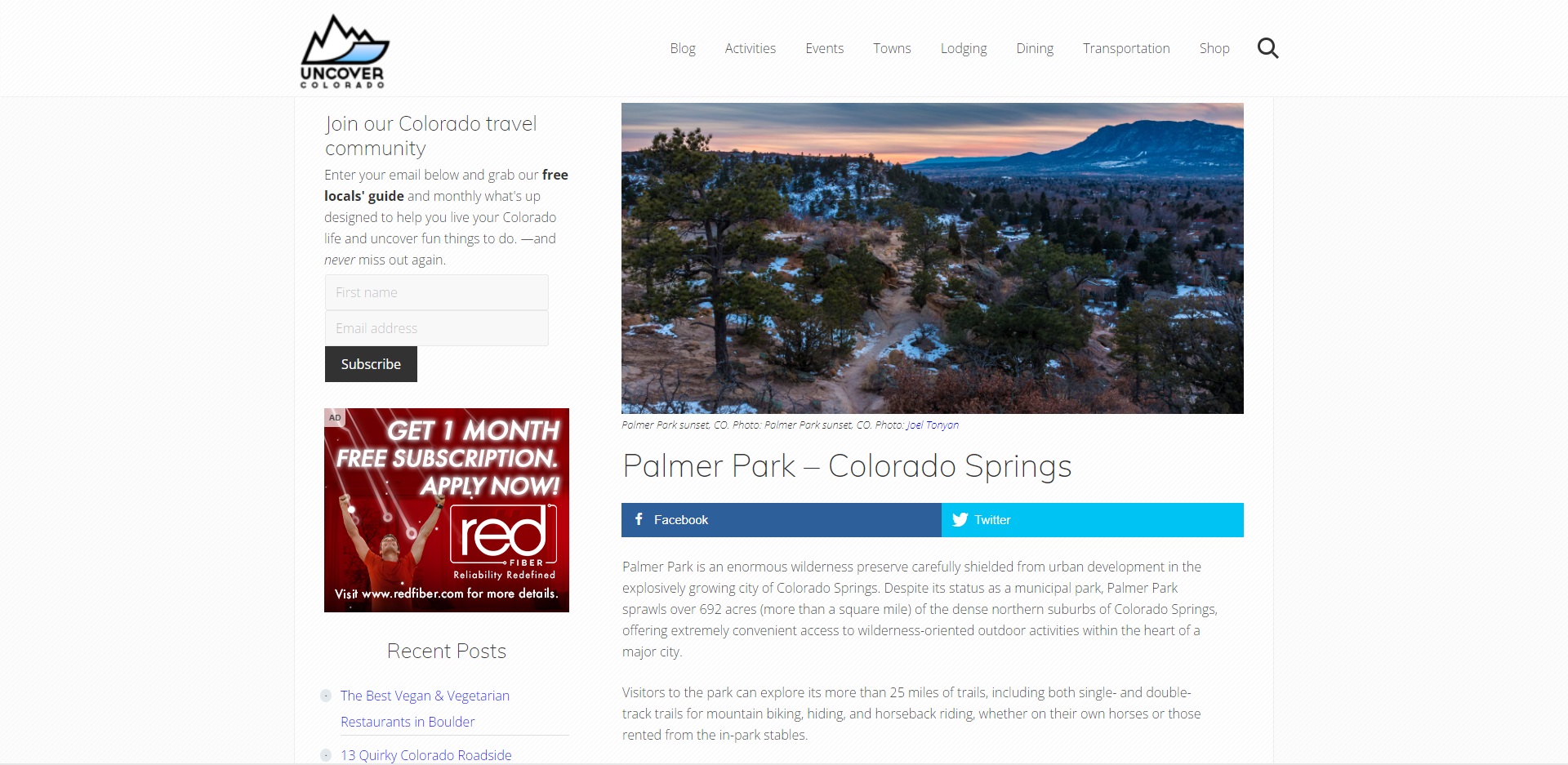 Colorado Springs, CO Best Hiking Trails
