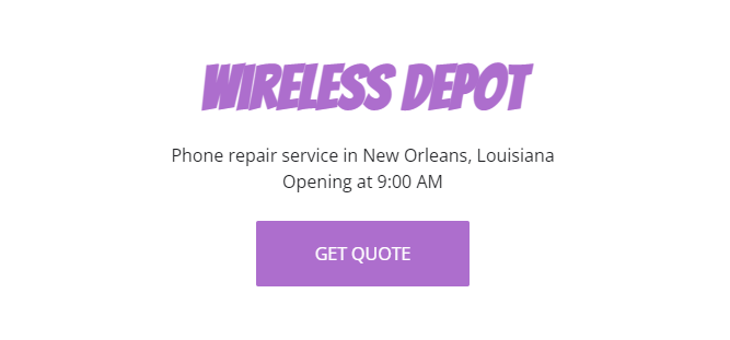 wireless depot