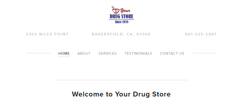 Reliable Pharmacy Shops in Bakersfield