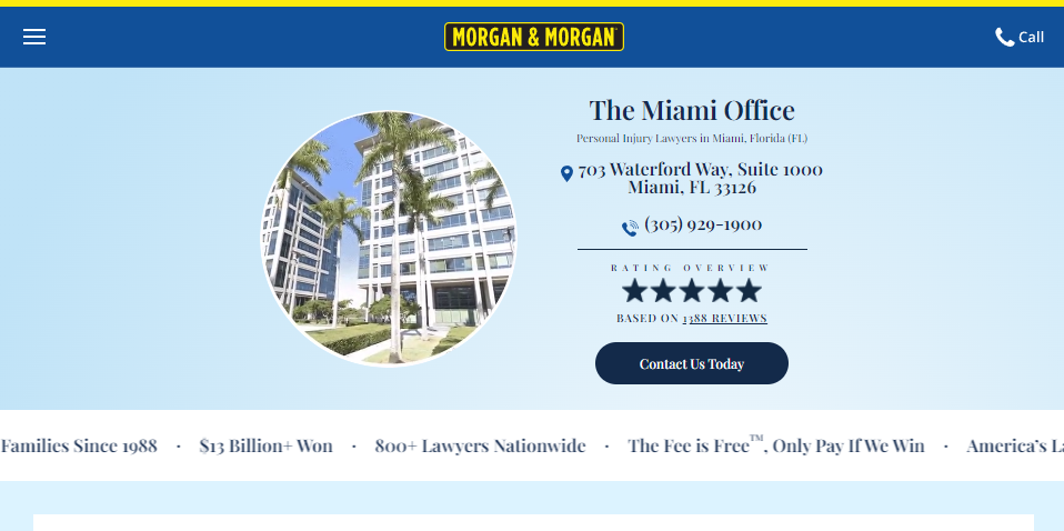 professional Compensation Attorneys in Miami, FL