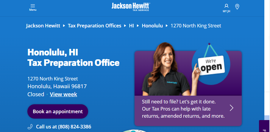 comprehensive Tax Services in Honolulu, HI