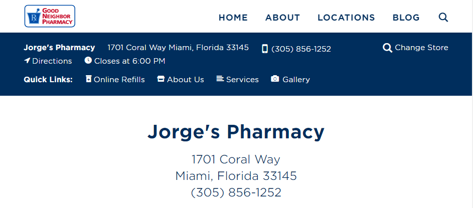Great Pharmacy Shops in Miami