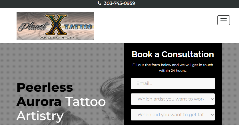 impressive Tattoo Shops in Aurora, CO
