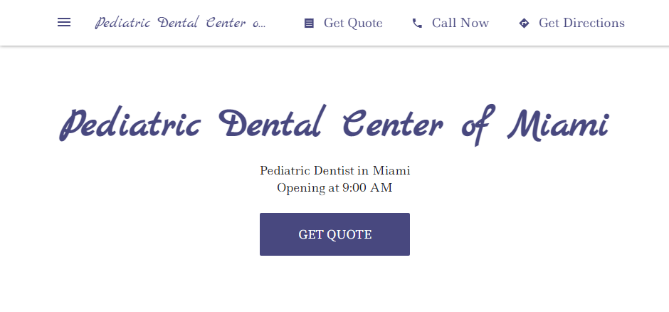 Preferable Paediatric Dentists in Miami