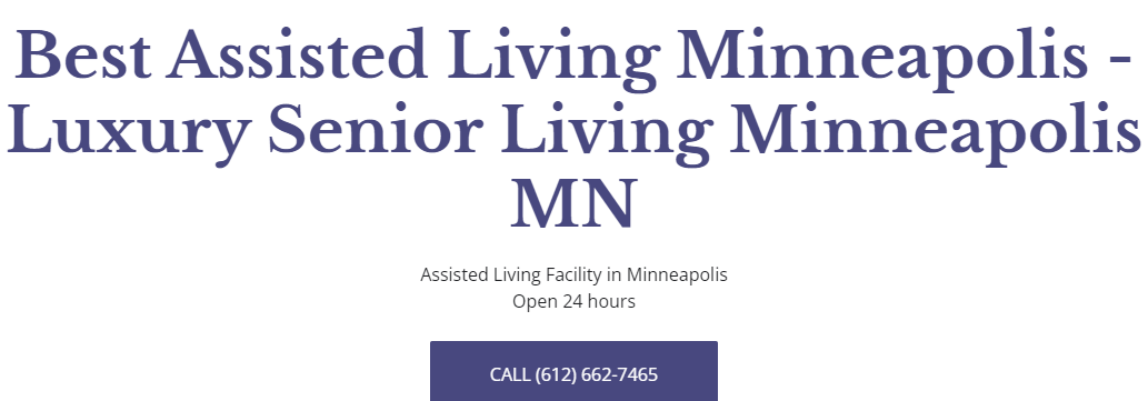 Best Assisted Living Minneapolis
