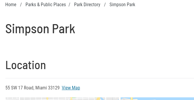 Simpsons Park