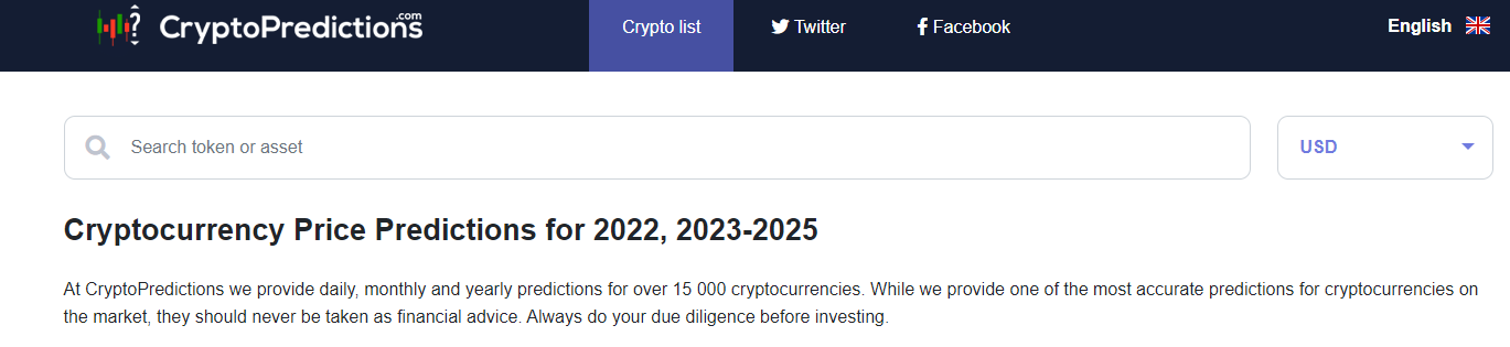 Predictions for crypto right now