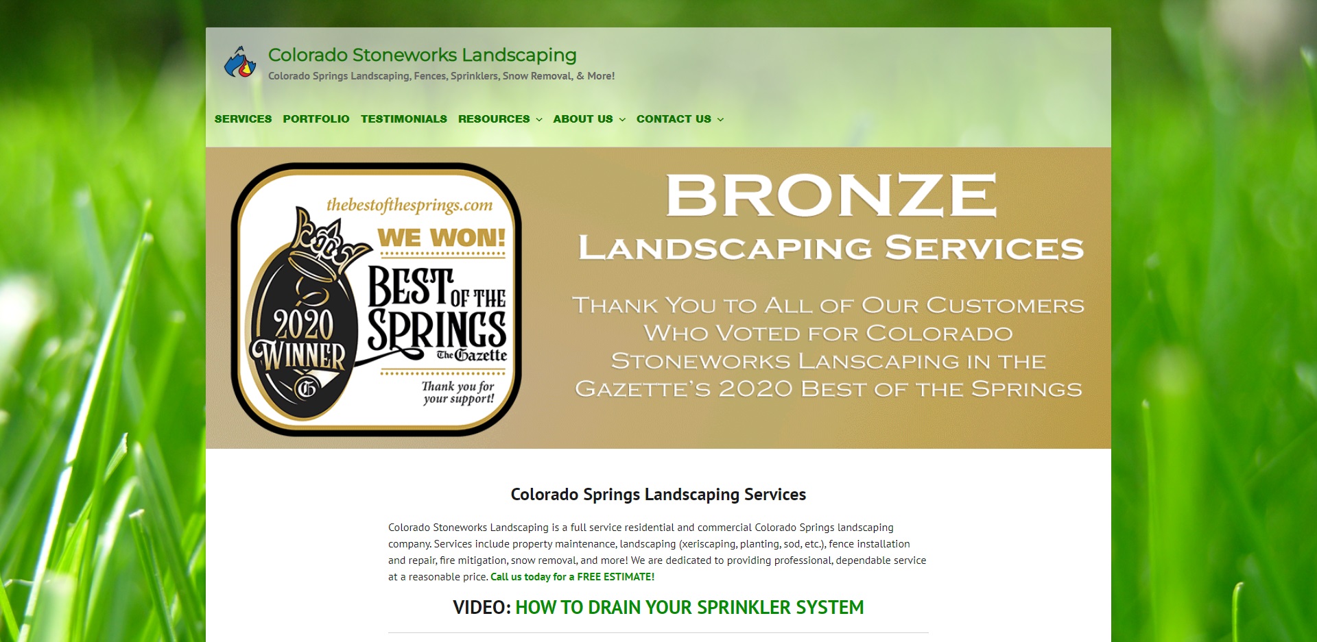Colorado Springs, CO Best Landscaping Companies