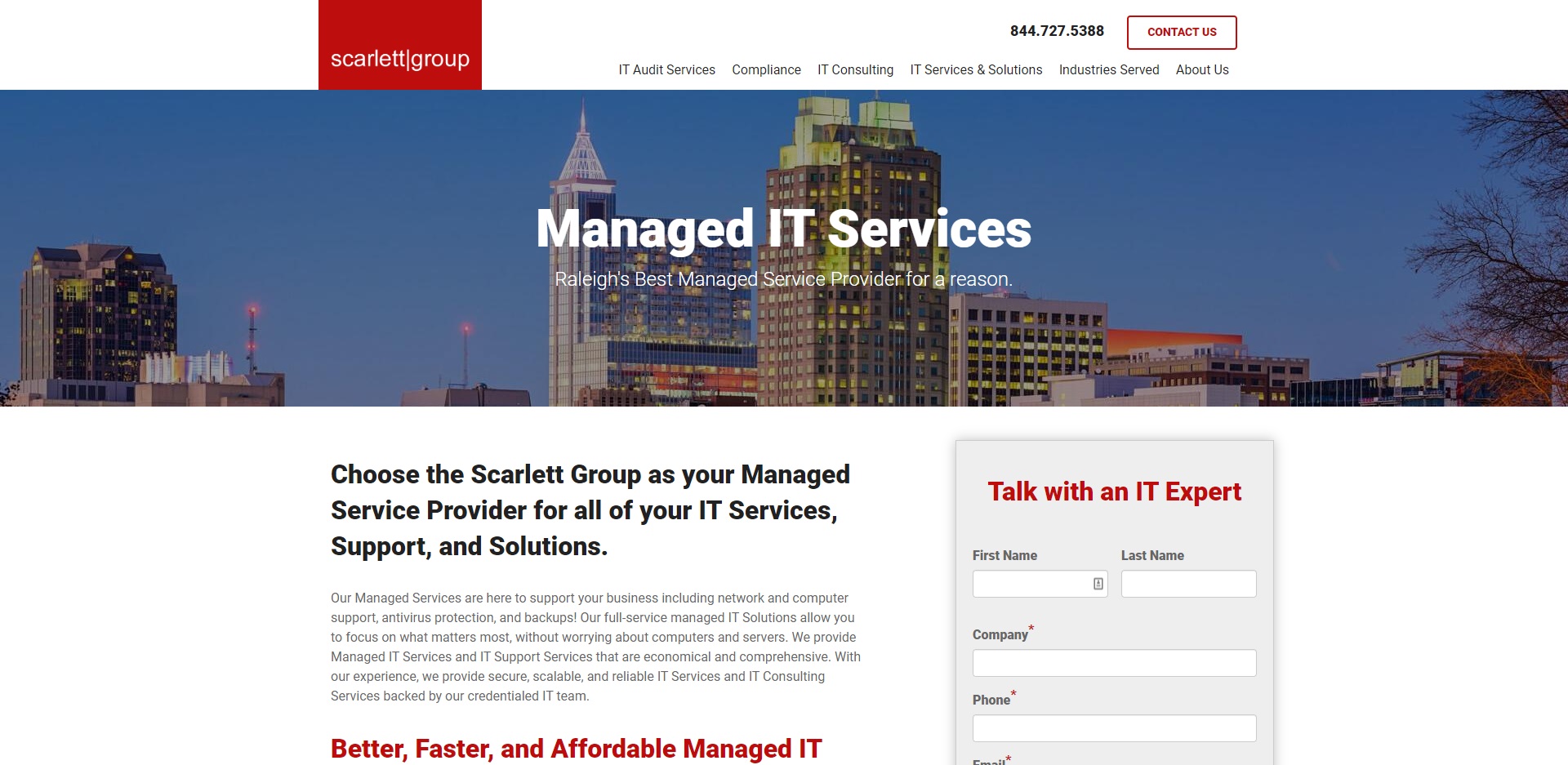 The Best IT Support in Raleigh, NC