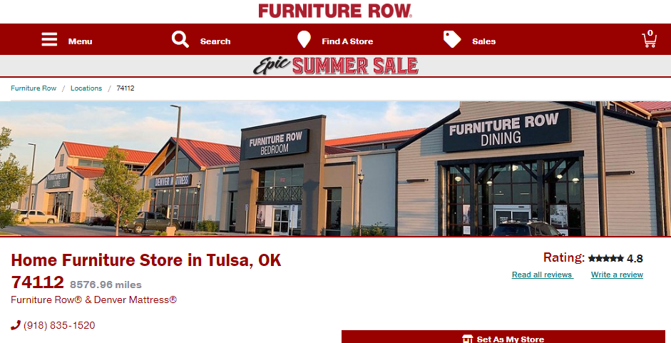 Preferable Furniture Stores in Tulsa