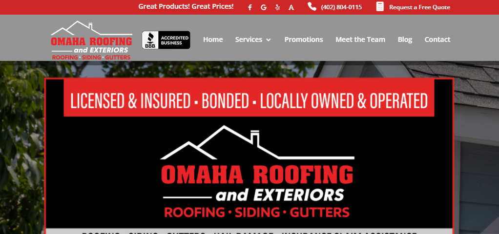 professional Roofing Contractors in Omaha, NE
