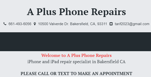 A Plus Phone Repairs