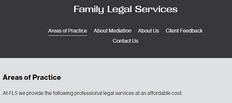 Family Legal Services