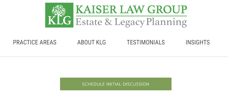 Kaiser Law Group Estate & Legacy Planning