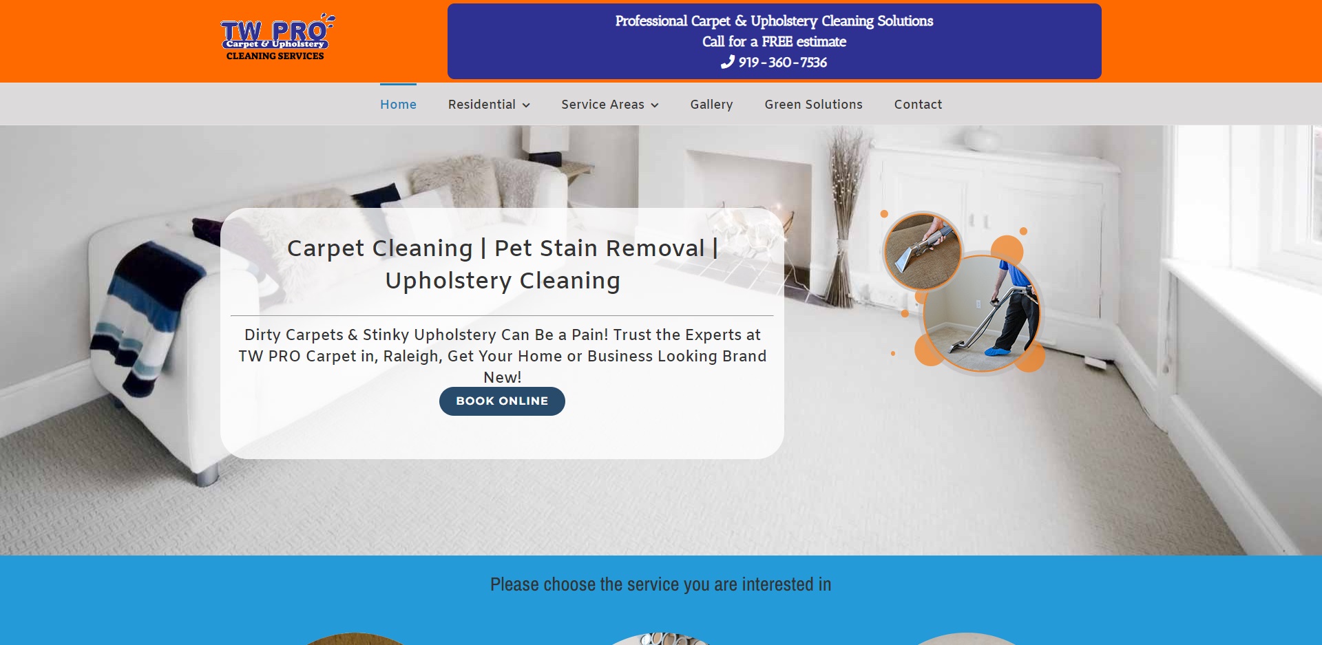 Raleigh, NC's Best Carpet Cleaning Services