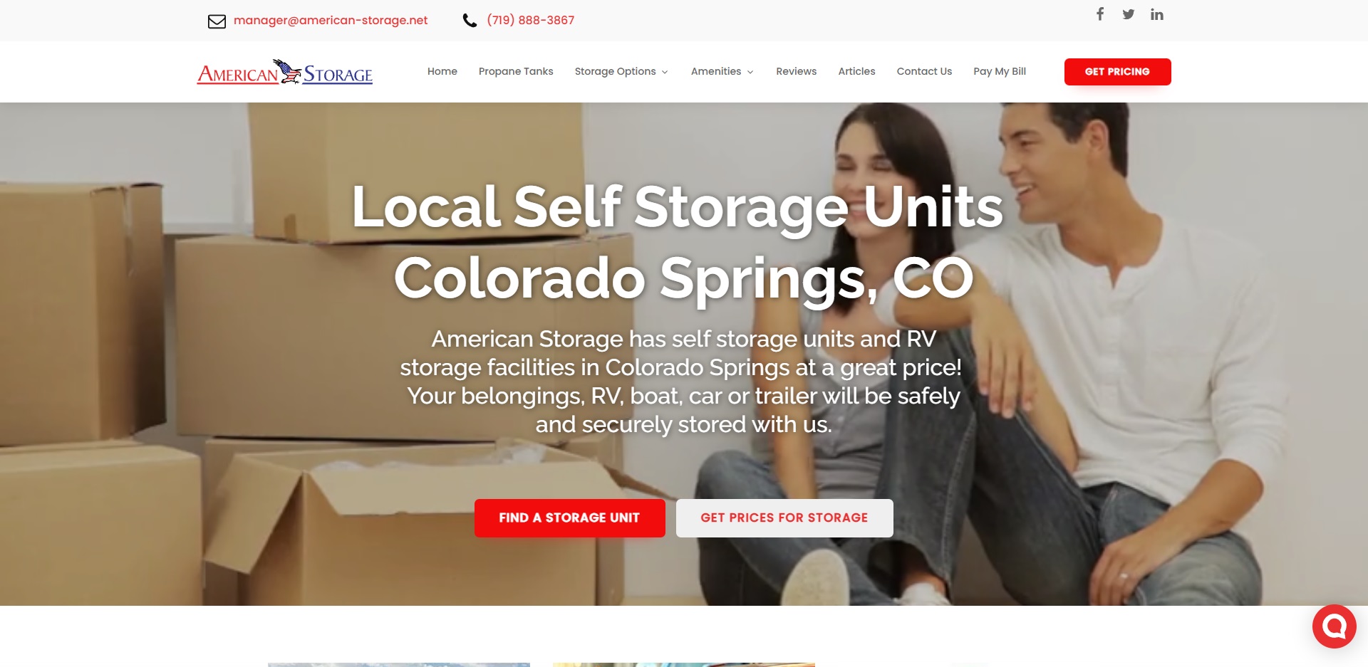 Colorado Springs, CO Best Storage