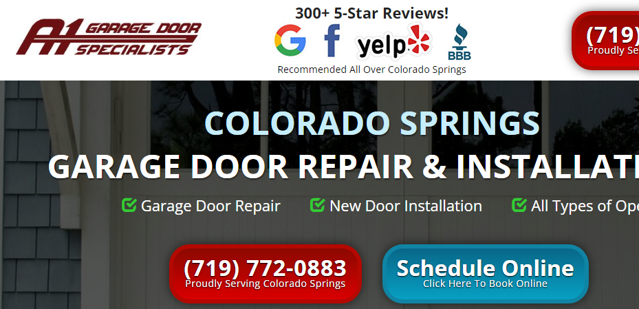 Popular Garage Door Repair in Colorado Springs