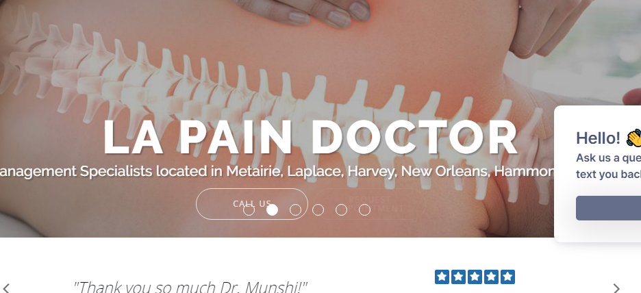 Preferable Pain Management Doctors in New Orleans