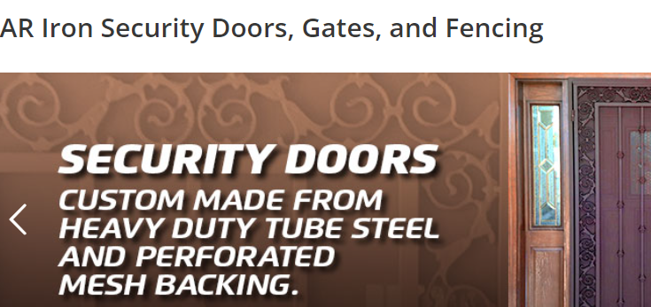 AR Iron Doors, Gates, and Fences